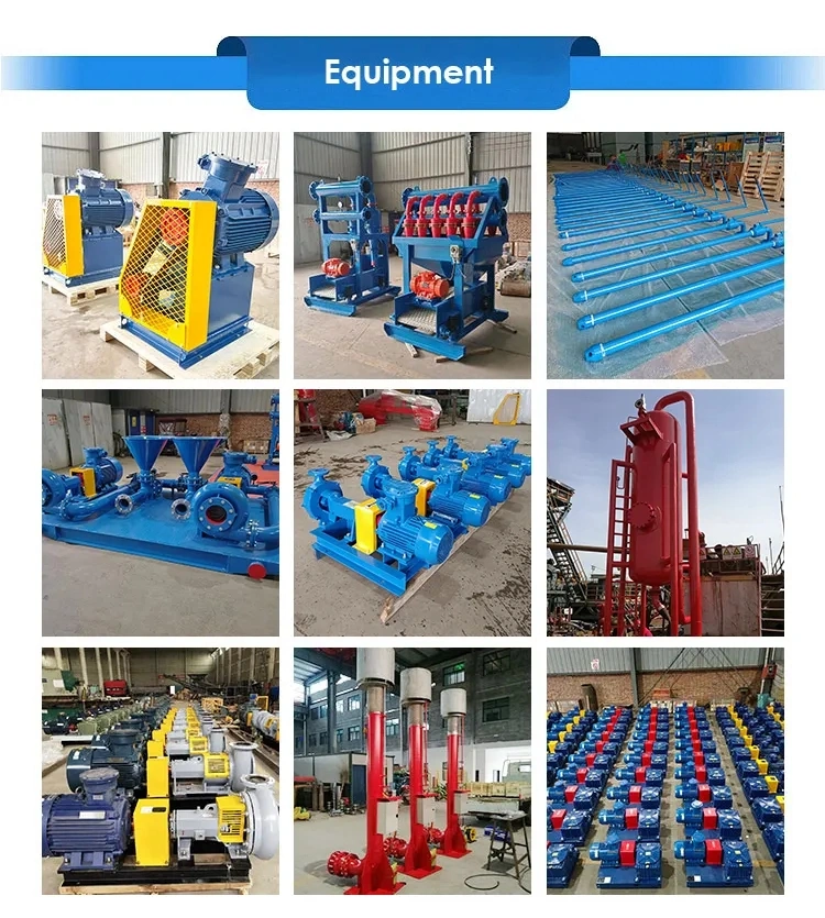 Drilling Mud Solid Control System Cast Iron/Hycocyclone Desander